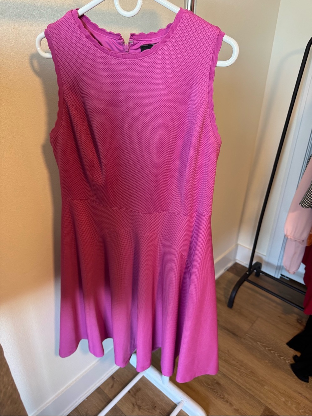 LANE BRYANT PINK SLEEVELESS DRESS SIZE 14/16 NEW WITH TAGS